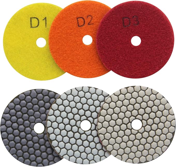 3-Step Dry Polishing Pad