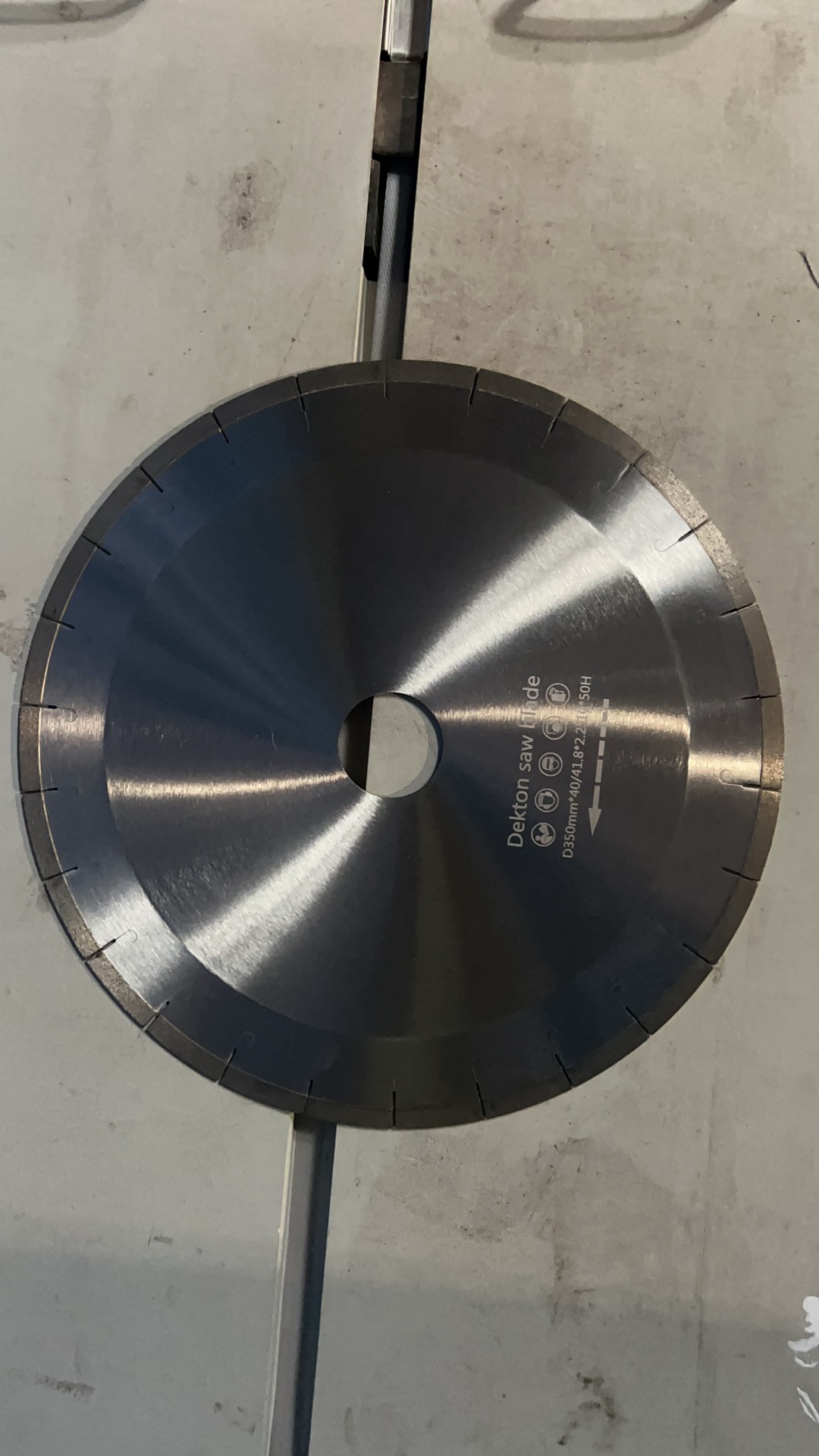 High Frequency Welding Dekton Saw Blade